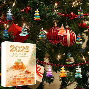 Sea Glass Tree Advent Calendar Christmas Gift For Beach Lovers Holiday Keepsake Gift Unique Holiday Decor Gift For Kids 1763365835855.jpg