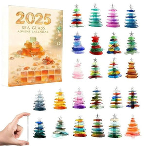 Sea Glass Tree Advent Calendar Christmas Gift For Beach Lovers Holiday Keepsake Gift Unique Holiday Decor Gift For Kids 1763365835884.jpg