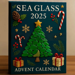 Sea Glass Christmas Advent Calendar 2025 Christmas Tree Decorations Calendar With Acrylic Christmas Ornaments Countdown Calendar 1763366260173.jpg