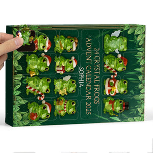 Frog Lovers   Personalized Frog Advent Calendar With Acrylic Christmas Ornaments Countdown Calendar 1763366514984.jpg