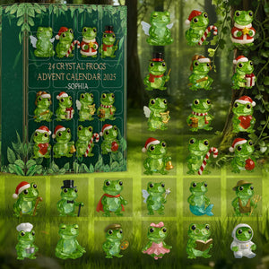 Frog Lovers   Personalized Frog Advent Calendar With Acrylic Christmas Ornaments Countdown Calendar 1763366519566.jpg