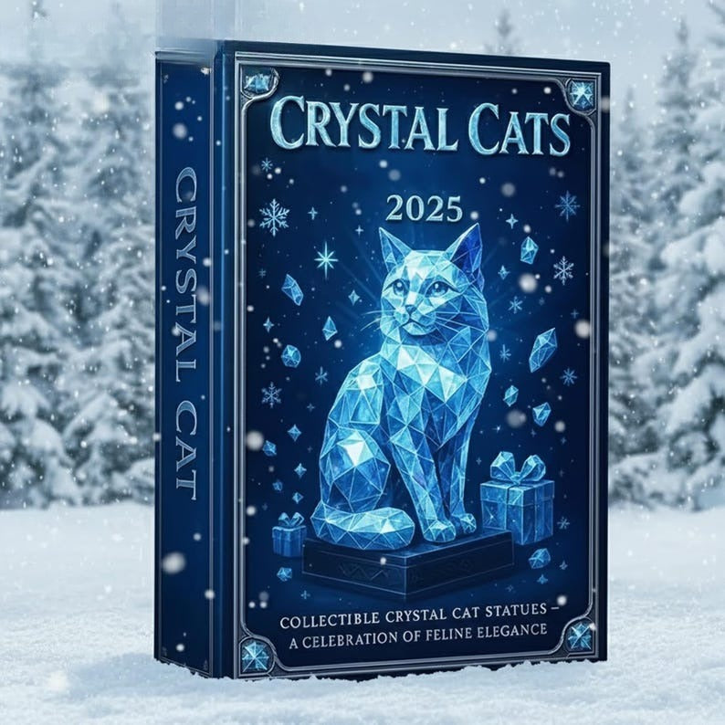 Crystal Cat Advent Calendar 24pcs Cat Building Blocks Advent Calendar Cat Christmas Advent Calendar Cat Lover Gift Cat Mom Xmas Gifts 1763366590347.jpg