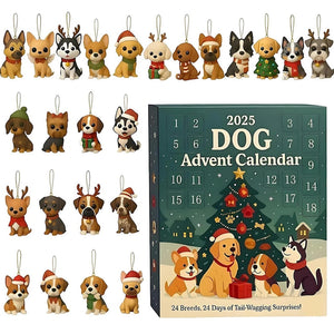 Dog Breed Advent Calendar 2025 24 Day Dog Figurines  Vintage Christmas Ornament Countdown 1763367110862.jpg