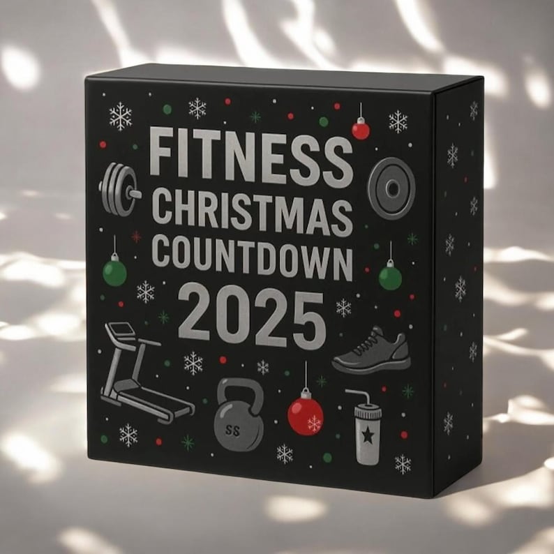 Fitness Gear Christmas Countdown Calendar   2d Acrylic 24 Days Advent Ornament For Winter Holiday Party Decor Home Gym Window 1763367521190.jpg