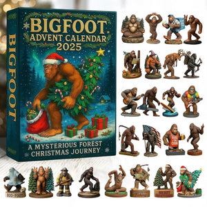 Bigfoot Advent Calendar Gift For Kid Sasquatch Decor Funny Christmas Gift Wildlife Ornament Mysterious Forest Christmas Novelty Gift 1763367575334.jpg