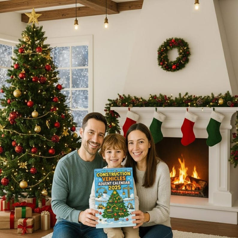 Construction Vehicles Advent Calendar 2025 24 Mini Truck Toys 1763367868556.jpg