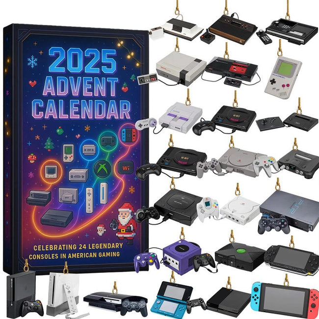Classic Console Gaming Advent Calendar 2025 Gaming Advent Calendar Christmas Advent Calendar Christmas Countdown Gift 1763367997589.jpg