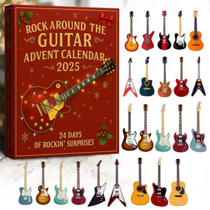 Rock Guitar Advent Calendar Christmas 2025gift For Music Loverguitarist Present Music Themedfestive Home Decor Guitar Decorations 1763368514508.jpg