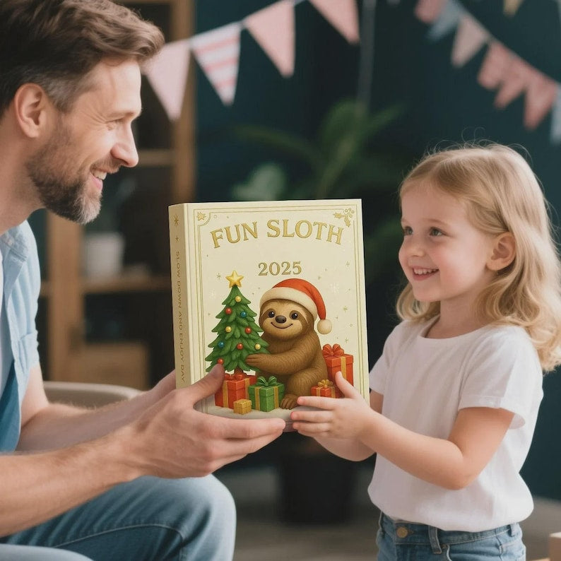Christmas Calendar Advent 2025 Sloth Ornaments Set 2d Acrylic Christmas 1763368766857.jpg