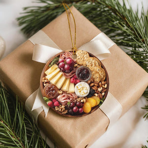 Charcuterie Ornament Wine Ornament Hostess Gift White Elephant Or Ornament Exchange For Foodies Cheese Lover 1763434348817.jpg