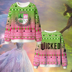 Wick Ed Ugly Christmas Sweater Defy Gravity Shirt Good Witch Bad With Sweatshirt Wizard Oz Merch Christmas Gift For Fan 1763438742573.jpg