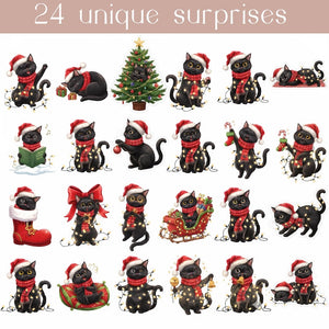 Christmas Black Cat Magic Advent Calendar 2025 24 Days Blind Box Cute Cat Christmas Gift Holiday Countdown For Cat Lovers 1763454314862.jpg