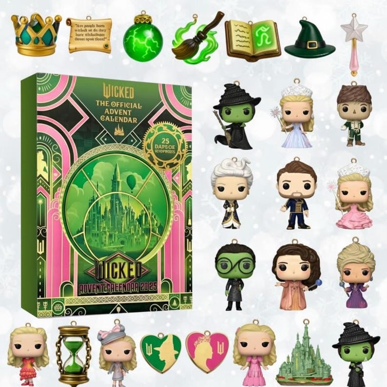 Wicked Advent Calendar 2025 Wicked Broadway Musical Merch 24 Days Of Magical Surprises Christmas Countdown Xmas Gift 1763454481512.jpg