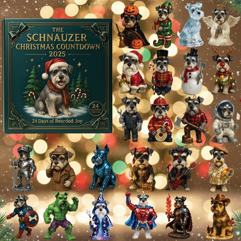 The Schnauzer Advent Calendar 2025 Christmas 24 Assorted Schnauzer Figurines 1763454554162.jpg