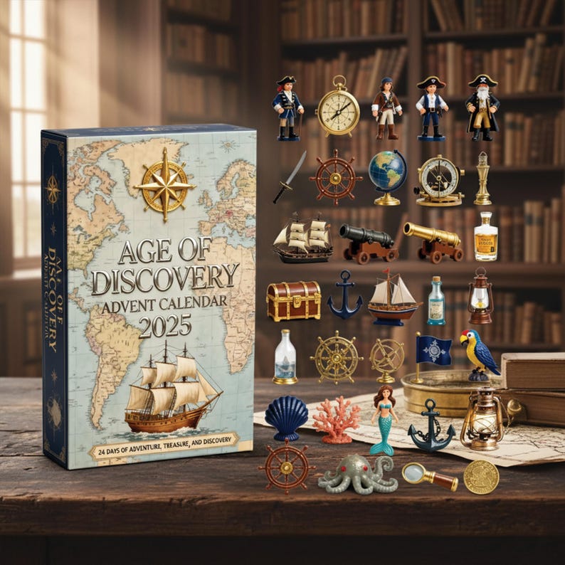 2025 Age Of Discovery Advent Calendar 24 Assorted Mini Nautical And Exploration Figurines 1763456061118.jpg