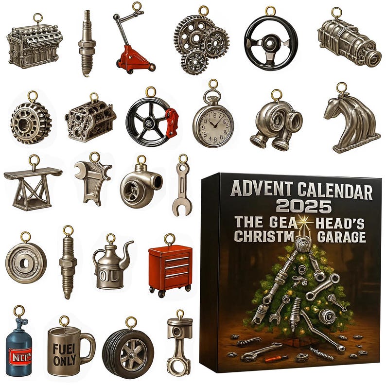 Advent Calendar 2025 24 Day Figurines  The Gear Heads Christmas Garage For Man 1763456229391.jpg