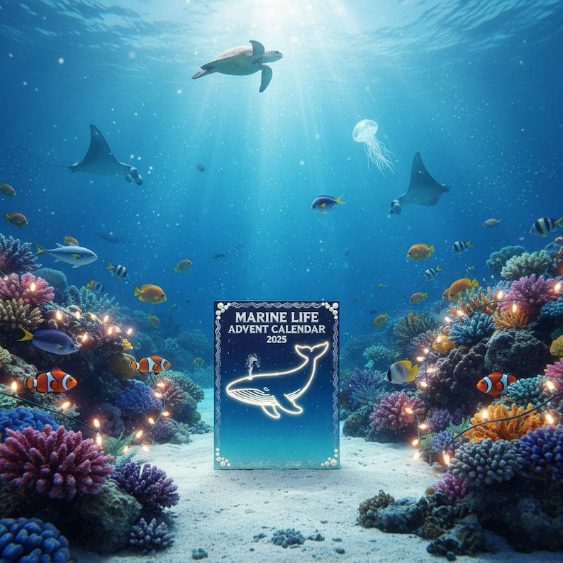 Marine Life Advent Calendar 2025 24 Day Ocean Lover Countdown Box Sea Animal Acrylic Gift Christmas Advent Calendar For Nature Lovers 1763459892178.jpg