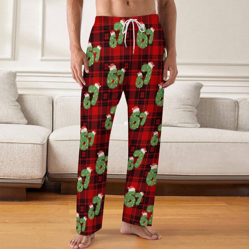 Funny 67 Meme Christmas Pajamas Viral Tiktok Slang Six Seven Christmas Pjs 1763520706794.jpg