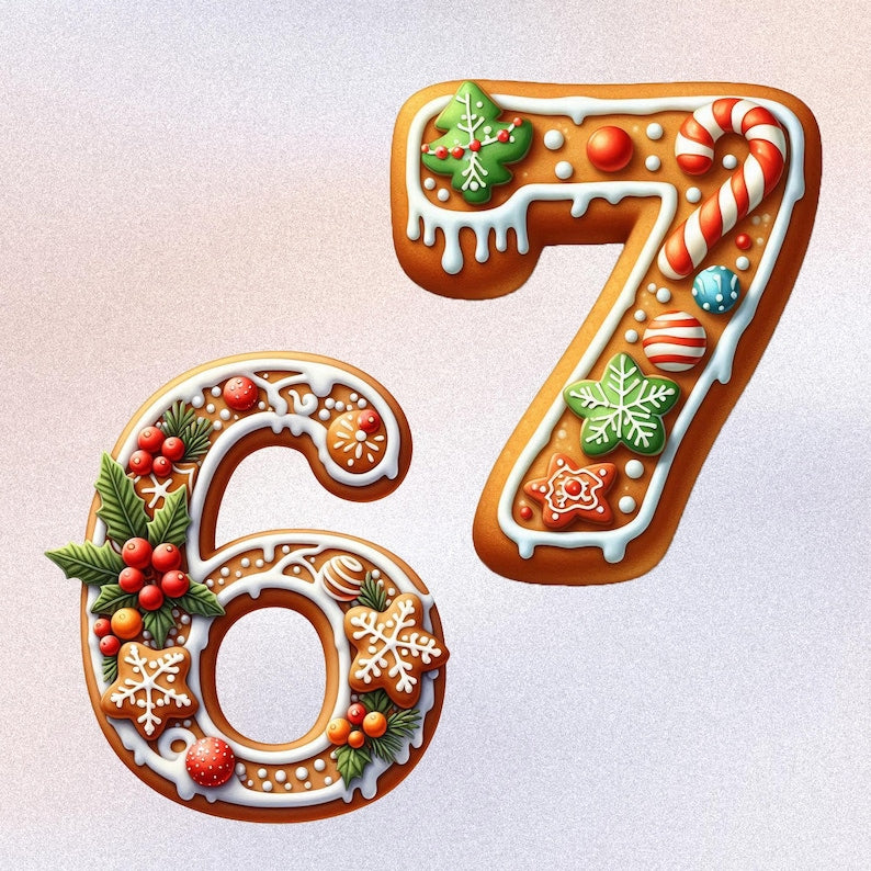 Six Seven Meme Christmas Contrast Pajamas Pants For Family Funny Christmas Pjs Viral Number Print Sleepwearflannel Matching Xmas Pants 1763521435278.jpg