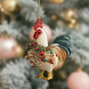 Personalized Chicken Farm Family Christmas Ornament Cute Chicken Xmas Decor Family Farmhouse Ornament Chicken Lover Gift Farmhouse Decor 1763522641714.jpg