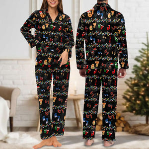Trendy Six Seven Meme Christmas Pajama Set Santa Says Six Seven Pajamas Set Six Seven Pjs Set 67 Christmas Pjs Set Gift 1763525812550.jpg