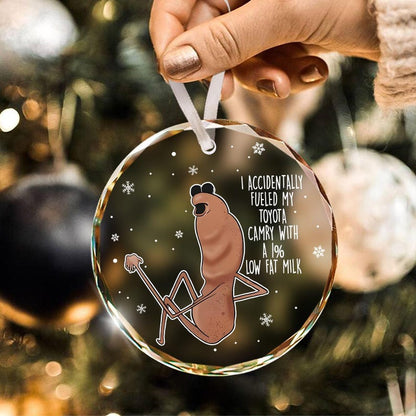 Funny Marcus The Worm Glass Christmas Ornaments Funny Meme Ornament Vrchat Ornament Vrchat Worm Meme Ornament 2025 1763527428218.jpg