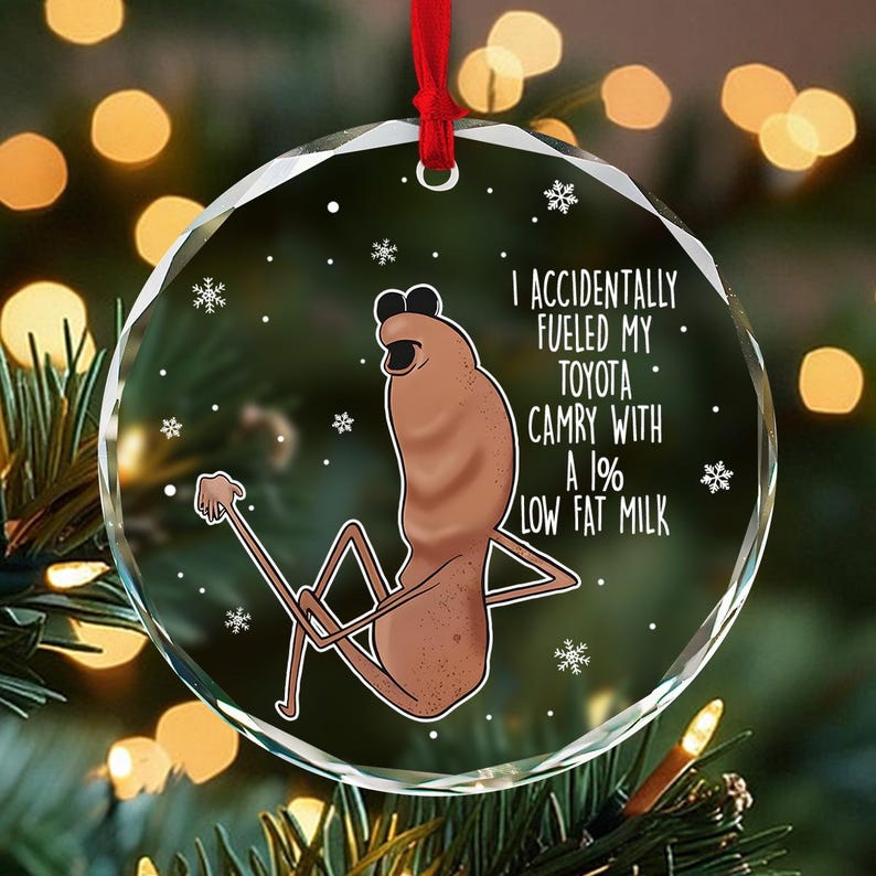 Funny Marcus The Worm Glass Christmas Ornaments Funny Meme Ornament Vrchat Ornament Vrchat Worm Meme Ornament 2025 1763527428248.jpg