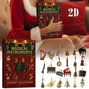 Musical Instruments Advent Calendar Festive Tree Hanging Acrylic Holiday Decoration Unique Musical Holiday Christmas Countdown Calendar 1763536526043.jpg