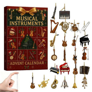 Musical Instruments Advent Calendar Festive Tree Hanging Acrylic Holiday Decoration Unique Musical Holiday Christmas Countdown Calendar 1763536526665.jpg