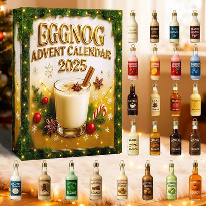 Eggnog Advent Calendar 2025 Gift For Eggnog Lover Eggnog Ornament Christmas Gift Ideas Christmas Countdown Advent Calendar 1763537255428.jpg
