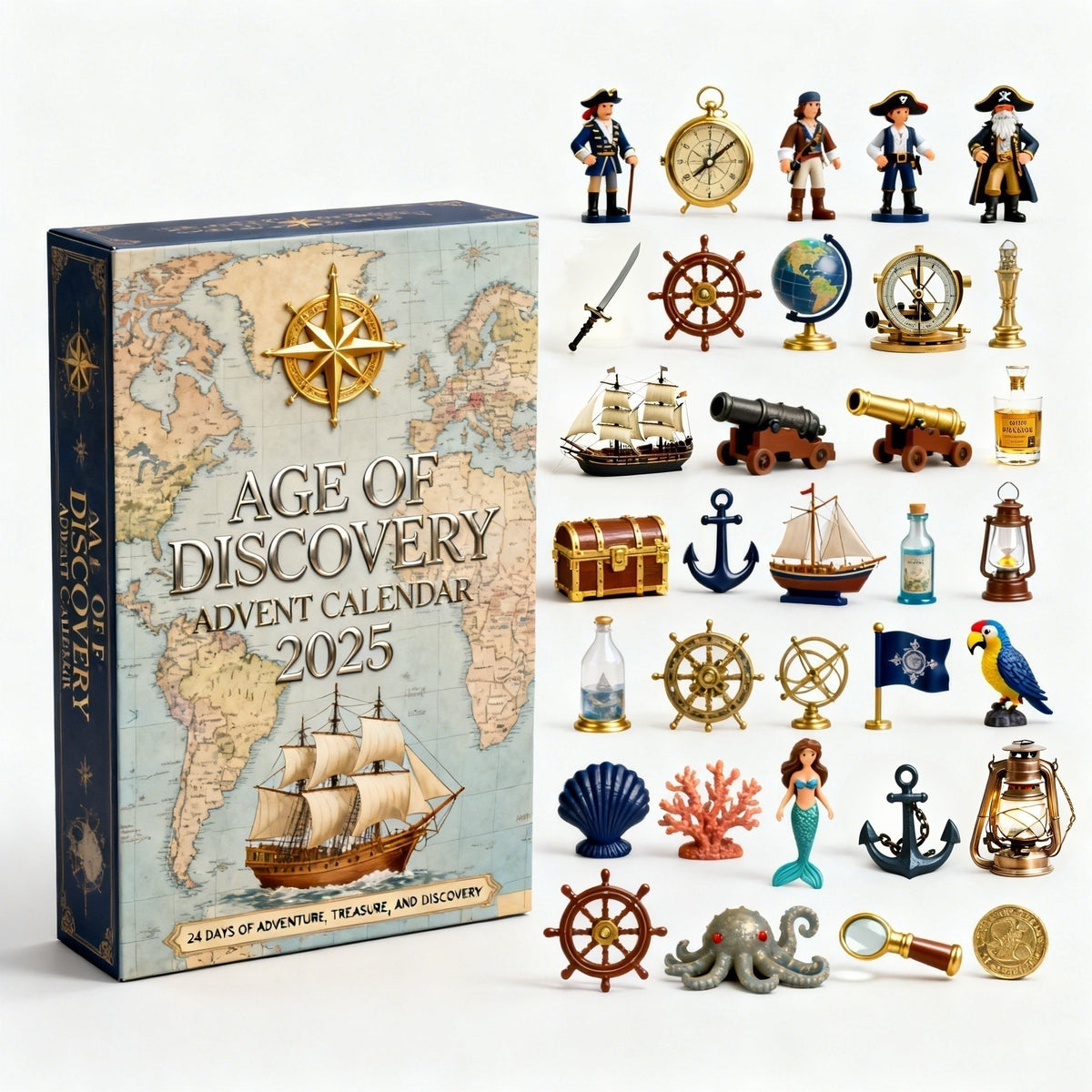 2025 Age Of Discovery Collector S Countdown Edition Christmas Ornament Countdown 24 Acrylic Ornaments 1763605570515.jpg