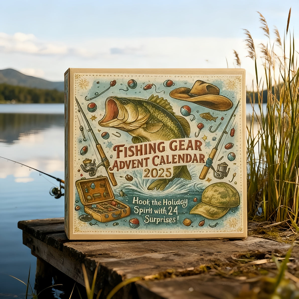 2025 Fishing Gear Advent Calendar 24 Days Christmas Countdown Calendar Fishing Tackle Lures Gifts For Men Gift For Teen Boys 1763606198935.jpg