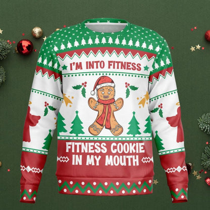 Funny Gingerbread Fitness Ugly Christmas Sweater Holiday Pullover 1763613855775.jpg