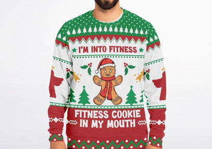 Funny Gingerbread Fitness Ugly Christmas Sweater Holiday Pullover 1763613856408.jpg
