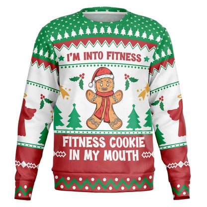 Funny Gingerbread Fitness Ugly Christmas Sweater Holiday Pullover 1763613856482.jpg