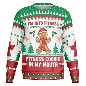 Funny Gingerbread Fitness Ugly Christmas Sweater Holiday Pullover 1763613856482.jpg