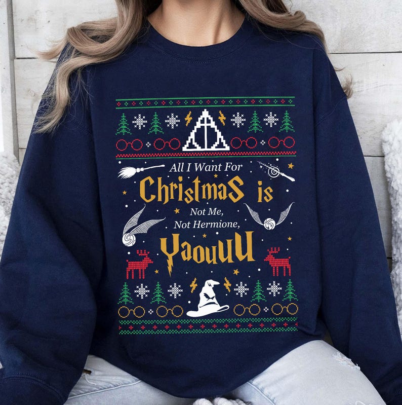 All I Want For Christmas Is Not Me Ugly Sweatshirt Yaou Ugly Christmas Sweater Funny Women Xmas Sweatshirtgift For Christmasgift For Her 1763623200164.jpg
