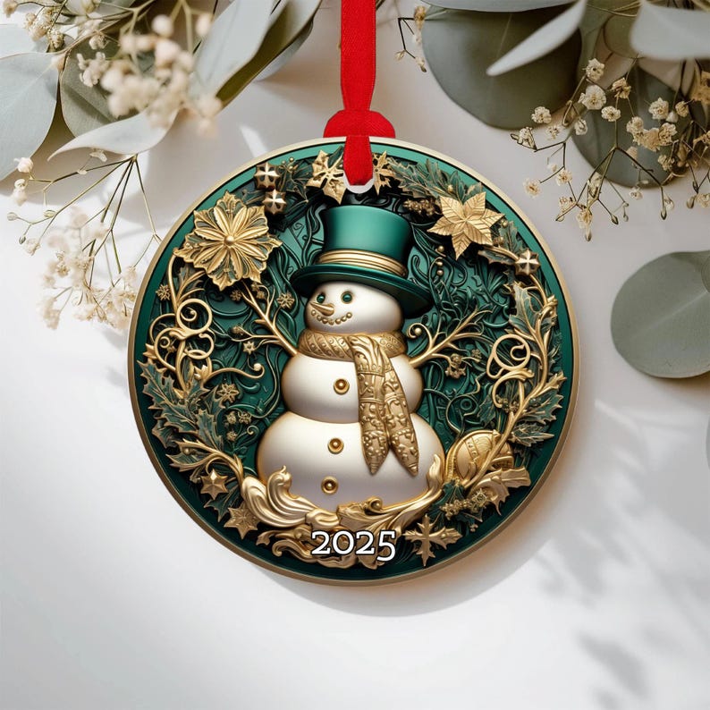 Christmas Ornament 2025 Christmas Decoration Holiday Gift Idea Heirloom Keepsake Gift For Her Gift Exchange Gift Idea Xmas Tree 1763630669244.jpg