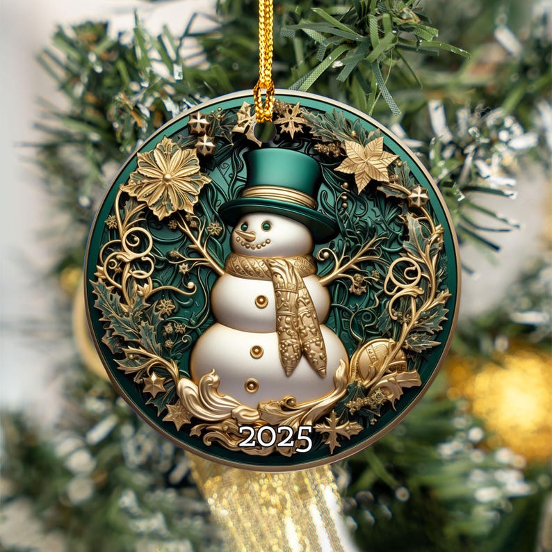 Christmas Ornament 2025 Christmas Decoration Holiday Gift Idea Heirloom Keepsake Gift For Her Gift Exchange Gift Idea Xmas Tree 1763630669884.jpg