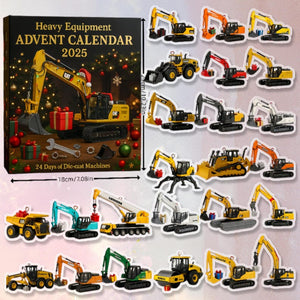 Santa Heavy Equipment 2025 Advent Calendar Heavy Trucks 24 Day Countdown Ornament Christmas Charm Box Gifts Santa Holidays Ornament Boxes 1763691624986.jpg