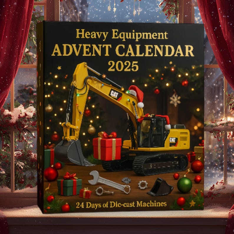 Santa Heavy Equipment 2025 Advent Calendar Heavy Trucks 24 Day Countdown Ornament Christmas Charm Box Gifts Santa Holidays Ornament Boxes 1763691624996.jpg