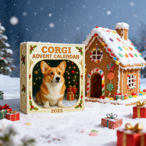 Corgi Christmas Advent Calendar 2025 24 Ornaments Inside 1763708239410.jpg