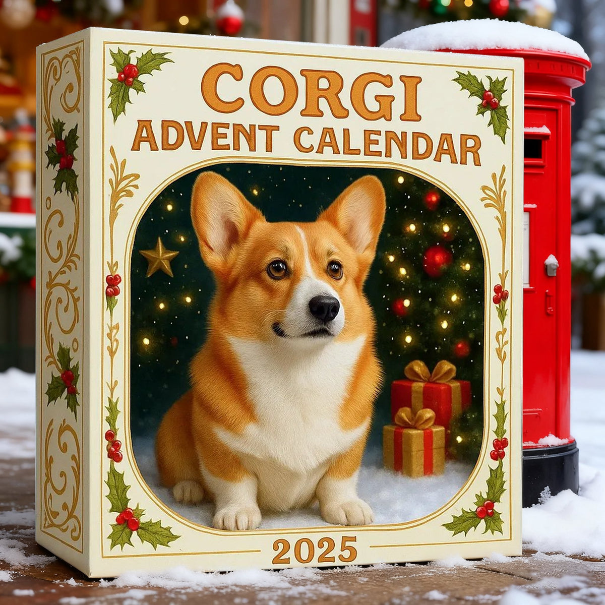 Corgi Christmas Advent Calendar 2025 24 Ornaments Inside 1763708239442.jpg