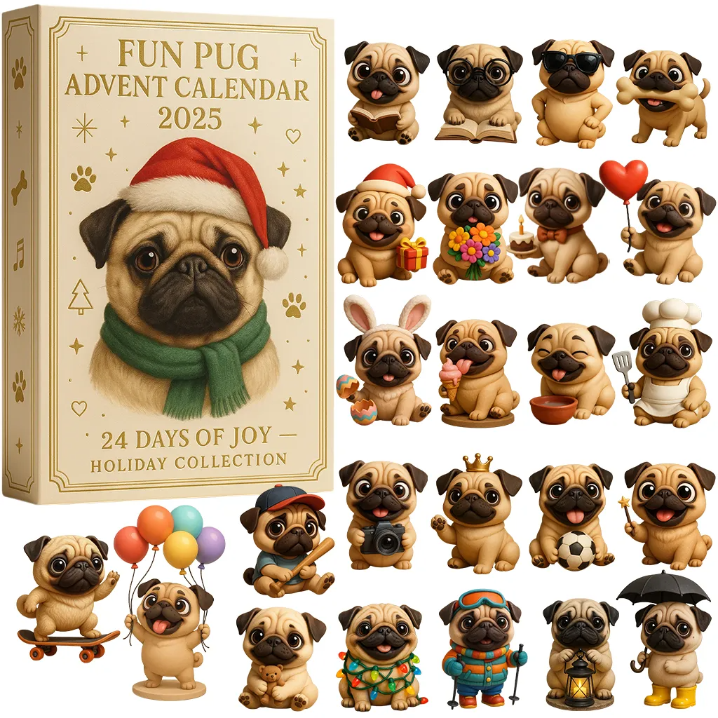 Fun Pug Advent Calendar Christmas 2025 1763709742712.png