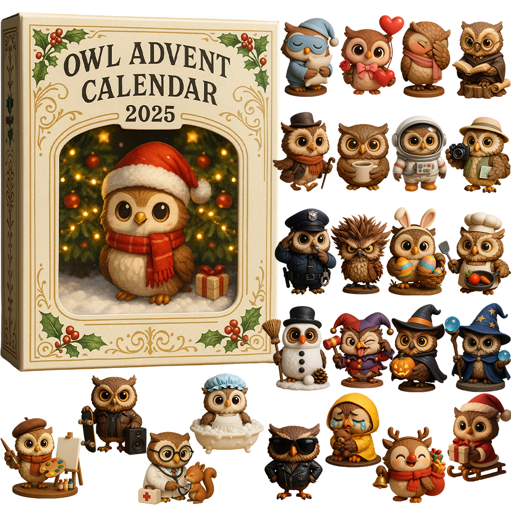 Owl Advent Calendar 2025 Christmas 24 Gifts Inside 1763709883235.png