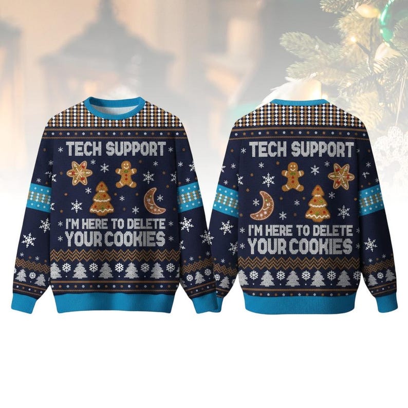 Tech Support Christmas Ugly Sweater Cookie Delete Holiday Sweater Funny Christmas Sweater For Men And Women Xmas Gift 1763714918407.jpg