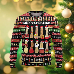 Dirty Ugly Cockmas Christmas Sweater All I Want For Christmas Sweater Funny Xmas Sweater Sweater Family Sweaters For Men Women Kid 1763777446340.jpg