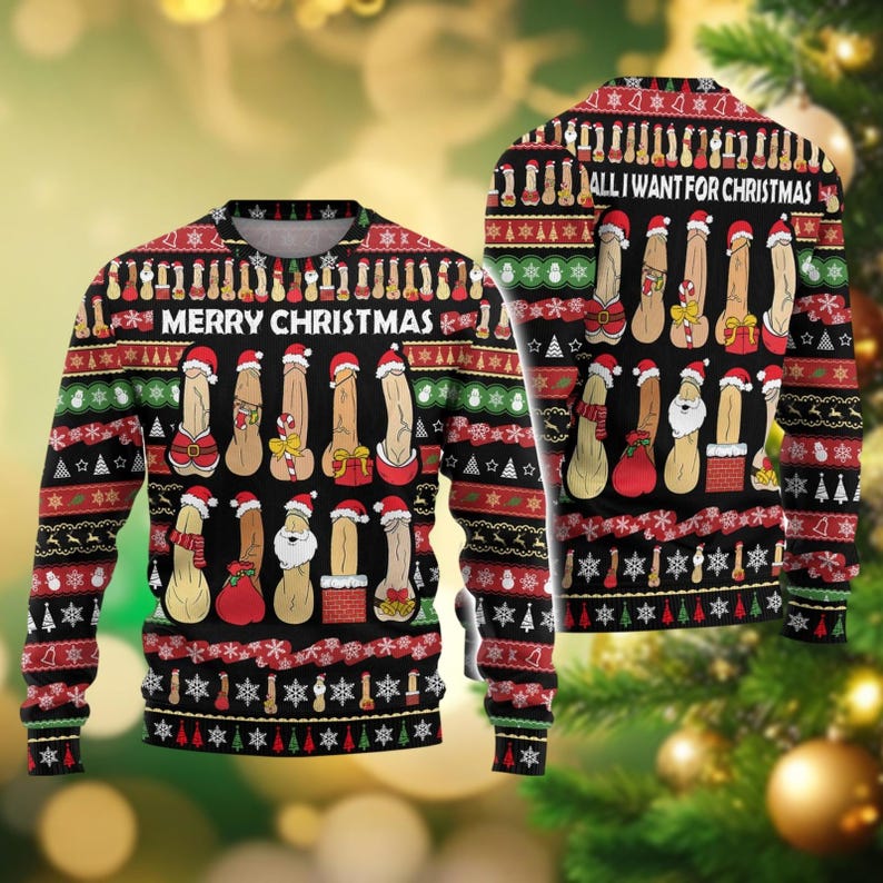 Dirty Ugly Cockmas Christmas Sweater All I Want For Christmas Sweater Funny Xmas Sweater Sweater Family Sweaters For Men Women Kid 1763777446426.jpg