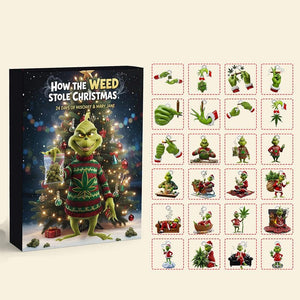 Green Character Advent Calendar 2025 Christmas Cooking Theme Holiday Vehicle Countdown Box 24 Mini Ornament 1763777829339.jpg