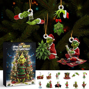 Green Character Advent Calendar 2025 Christmas Cooking Theme Holiday Vehicle Countdown Box 24 Mini Ornament 1763777829358.jpg